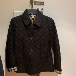 BURBERRY JACKET, SIZE SMALL in black